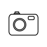 Editable Icon of Camera, Vector illustration isolated on white background. using for Presentation, website or mobile app