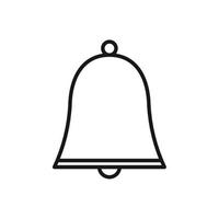 Editable Icon of Bell, Vector illustration isolated on white background. using for Presentation, website or mobile app