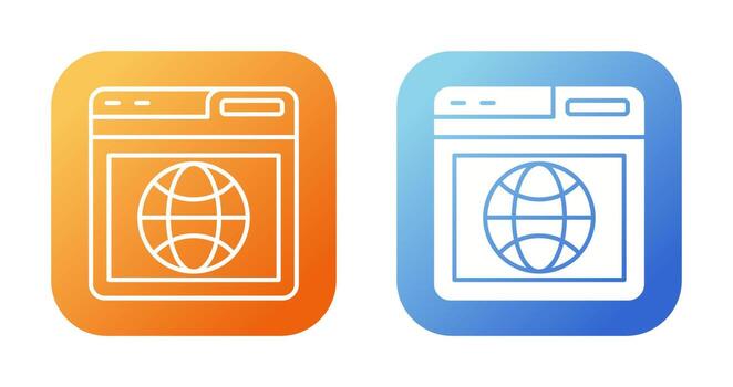 Browser Vector Icon