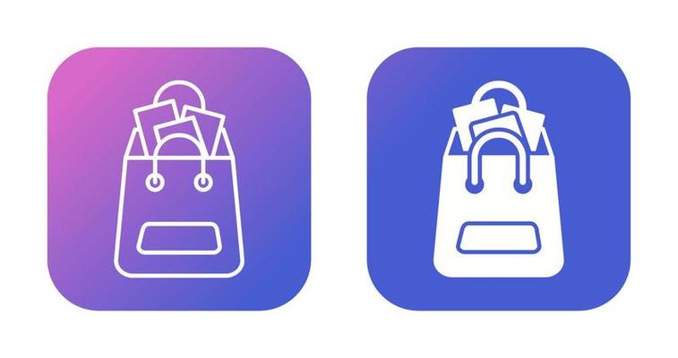 Shopping Bag Vector Icon