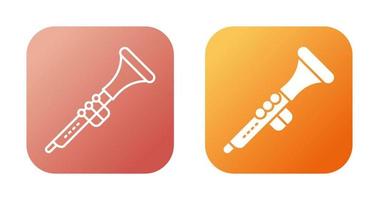 Clarinet Vector Icon