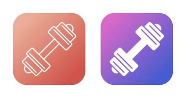 Dumbbell Vector Icon