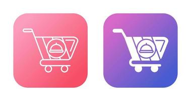 Food Cart Vector Icon