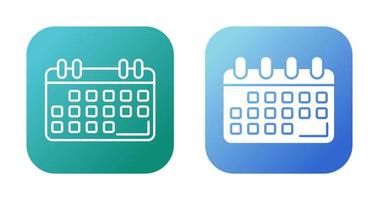 Calendar Vector Icon