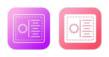 Postcard Vector Icon