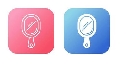 Hand Mirror Vector Icon