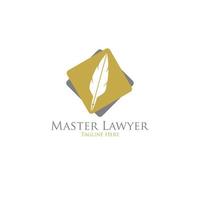 Law Firm Logo Template vector