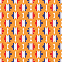 Muster Plätzchen mit Flagge Land Frankreich im lecker Keks png