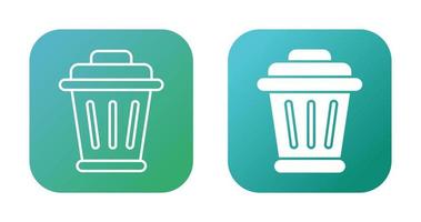 Garbage Vector Icon