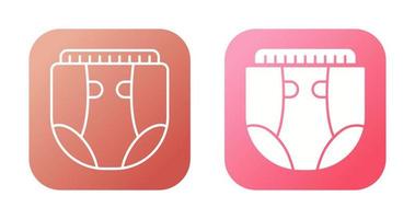 Diaper Vector Icon