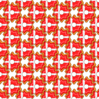 Pattern cookie with flag country Denmark in tasty biscuit png