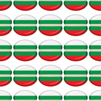 modèle biscuit avec drapeau pays Bulgarie dans savoureux biscuit png