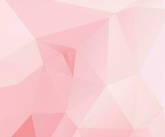 Abstract Pink Color Polygon Background Design, Abstract Geometric Origami Style With Gradient. Presentation,Website, Backdrop, Cover,Banner,Pattern Template vector