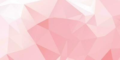 Abstract Pink Color Polygon Background Design, Abstract Geometric Origami Style With Gradient. Presentation,Website, Backdrop, Cover,Banner,Pattern Template vector