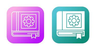 Setting Book Vector Icon