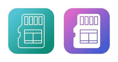 Memory Card Vector Icon