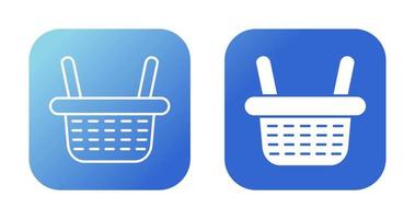 Shopping Basket Vector Icon