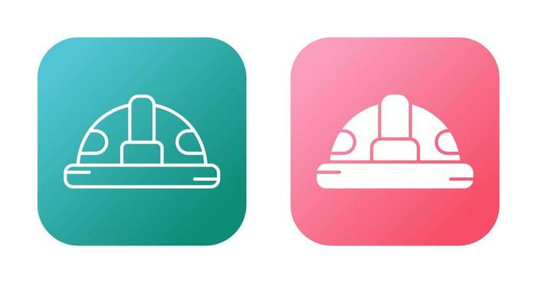 Construction Helmet Vector Icon