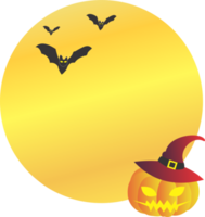 The moon Halloween night  PNG