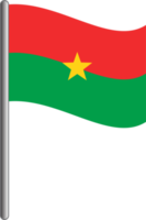 burkina faso bandeira png