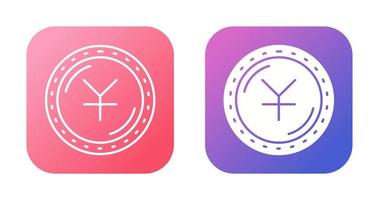 Yuan Currency Vector Icon