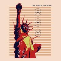 The World Around You vector