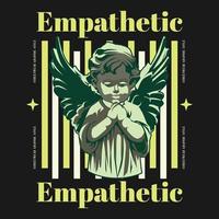 Empathetic FOR T SHIRT vector