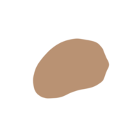 forma de bolha orgânica png