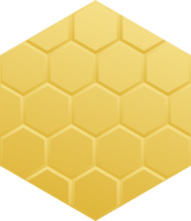 Bienenwabe gestalten png