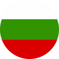 Bulgaria flag round shape PNG