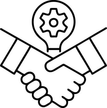 Idea solution icon symbol vector image. Illustration of the creative innovation concept design. EPS 10