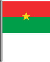 Burkina Faso Flagge png