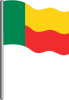 Bénin drapeau png