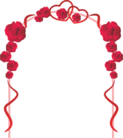 rot Rose Hochzeit Hintergrund png