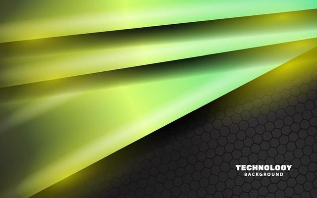 modern abstract technonology with black carbon background