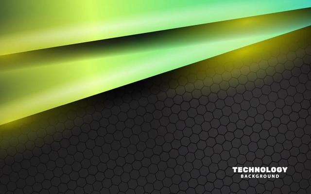 modern abstract technonology with black carbon background
