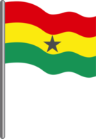 Ghana bandiera png
