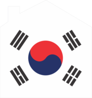 Süd Korea Flagge png