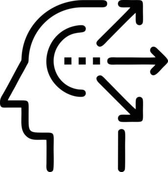 Idea solution icon symbol vector image. Illustration of the creative innovation concept design. EPS 10