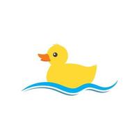 duck  vector icon illustration design