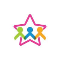 Community, network and social icon design vector