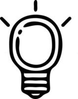 Idea solution icon symbol vector image. Illustration of the creative innovation concept design. EPS 10