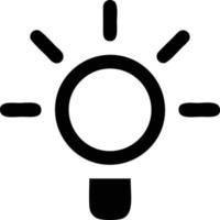 Idea solution icon symbol vector image. Illustration of the creative innovation concept design. EPS 10