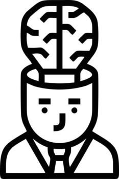 Idea solution icon symbol vector image. Illustration of the creative innovation concept design. EPS 10