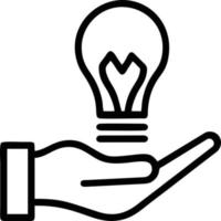 Idea solution icon symbol vector image. Illustration of the creative innovation concept design. EPS 10
