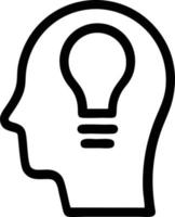 Idea solution icon symbol vector image. Illustration of the creative innovation concept design. EPS 10