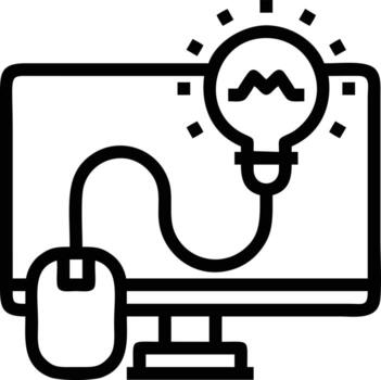 idea solución icono símbolo vector imagen. ilustración de el creativo innovación concepto diseño. eps 10