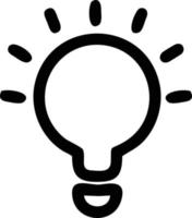 Idea solution icon symbol vector image. Illustration of the creative innovation concept design. EPS 10