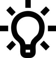 Idea solution icon symbol vector image. Illustration of the creative innovation concept design. EPS 10