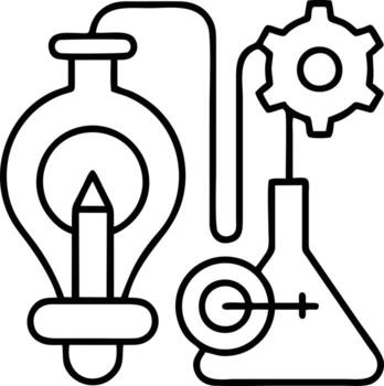Idea solution icon symbol vector image. Illustration of the creative innovation concept design. EPS 10